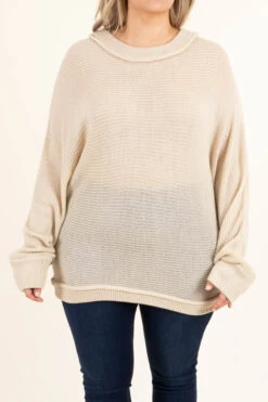 She's Irreplaceable Top, Tan -Chic Soul Store She sIrreplaceableTop Tan 5339