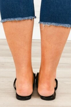 She’s Unstoppable Sandals, Black -Chic Soul Store She sUnstoppableSandals Black 5