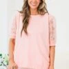 Shine Bright Darling Top, Pink