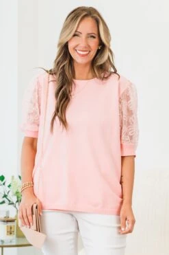 Shine Bright Darling Top, Pink