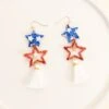 Shooting Stars Earrings, Blue 2 Shooting Stars Earrings, Blue -Chic Soul Store ShootingStarsEarrings Blue 7