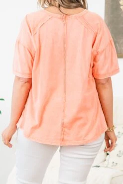 Should We Talk Top, Coral -Chic Soul Store ShouldWeTalkTop Coral 2