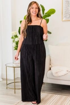 Show Me A Good Time Jumpsuit, Black 11 Show Me A Good Time Jumpsuit, Black -Chic Soul Store ShowMeAGoodTimeJumpsuit Black 5