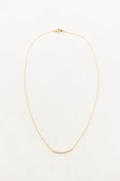 Simple Girl Necklace, Gold -Chic Soul Store SimpleGirlNecklace Gold 9940