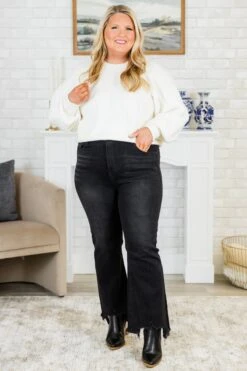 Simple Times Jeans, Black -Chic Soul Store SimpleTimesJeans Black 5