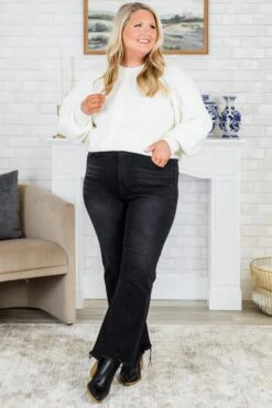 Simple Times Jeans, Black -Chic Soul Store SimpleTimesJeans Black 7