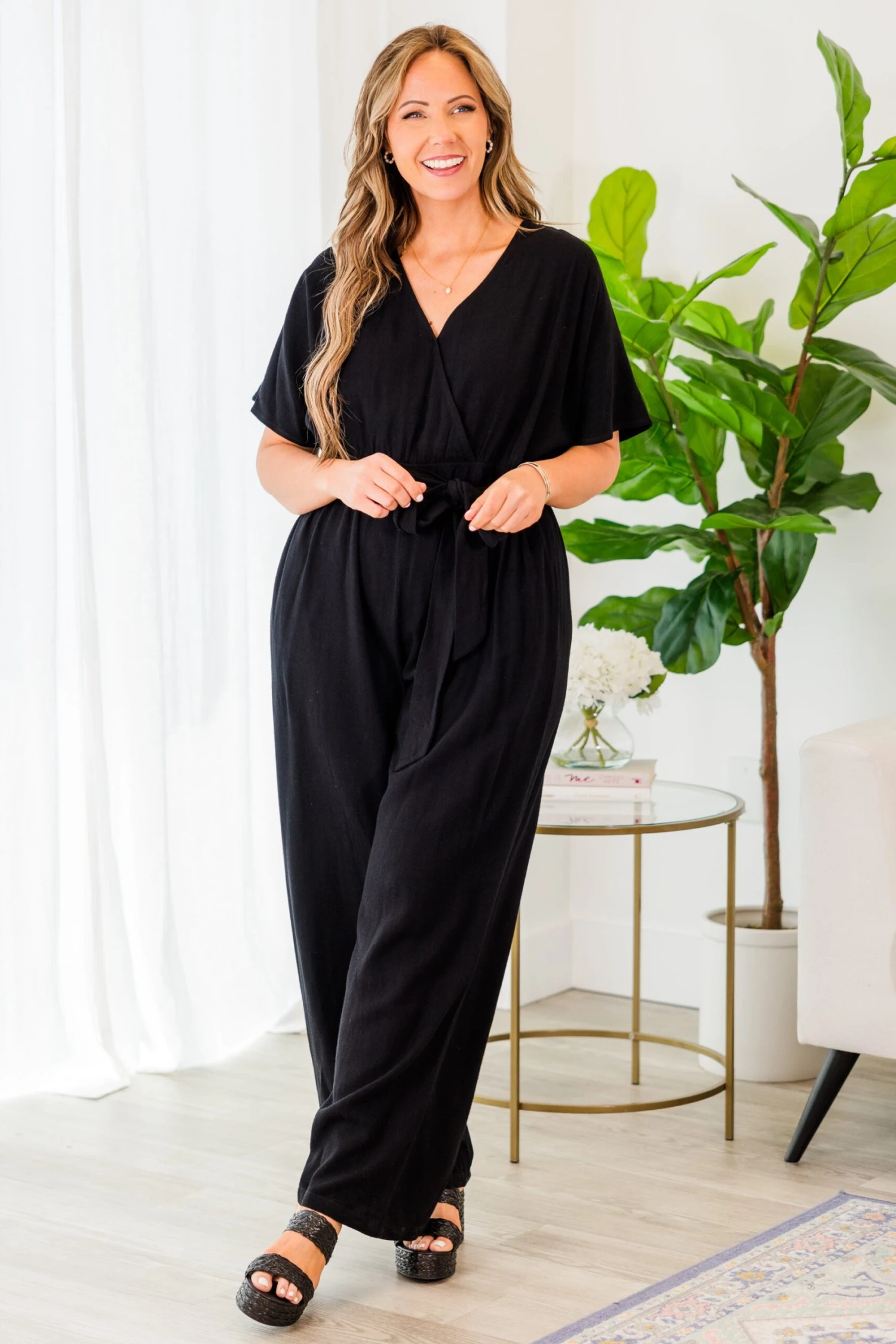 Simply Carried Away Jumpsuit, Black 5 Simply Carried Away Jumpsuit, Black - Image 3
