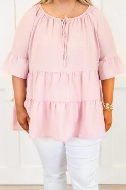 Siren Song Top, Dusty Pink -Chic Soul Store SirenSongTop DustyPink
