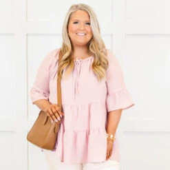 Siren Song Top, Dusty Pink -Chic Soul Store SirenSongTop DustyPink 7