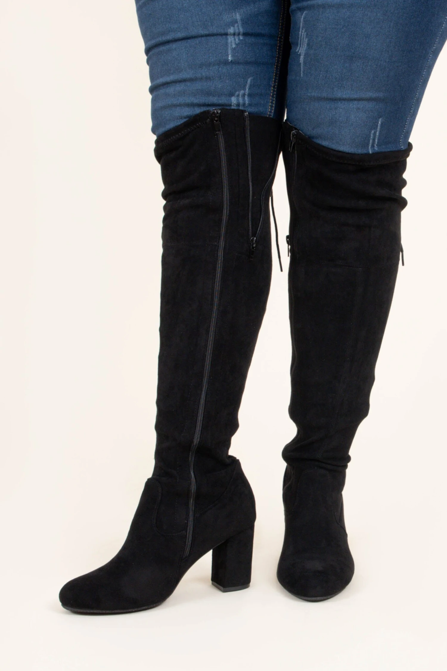 Slaying Suede Boots, Black 3 Slaying Suede Boots, Black