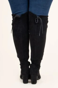 Slaying Suede Boots, Black 12 Slaying Suede Boots, Black -Chic Soul Store SlayingSuedeBoots Black 5