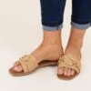 Slide Into Business Sandals, Tan 1 Slide Into Business Sandals, Tan -Chic Soul Store SlideIntoBusinessSandals Tan