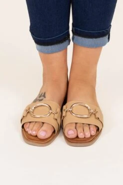 Slide Into Business Sandals, Tan 10 Slide Into Business Sandals, Tan -Chic Soul Store SlideIntoBusinessSandals Tan 3