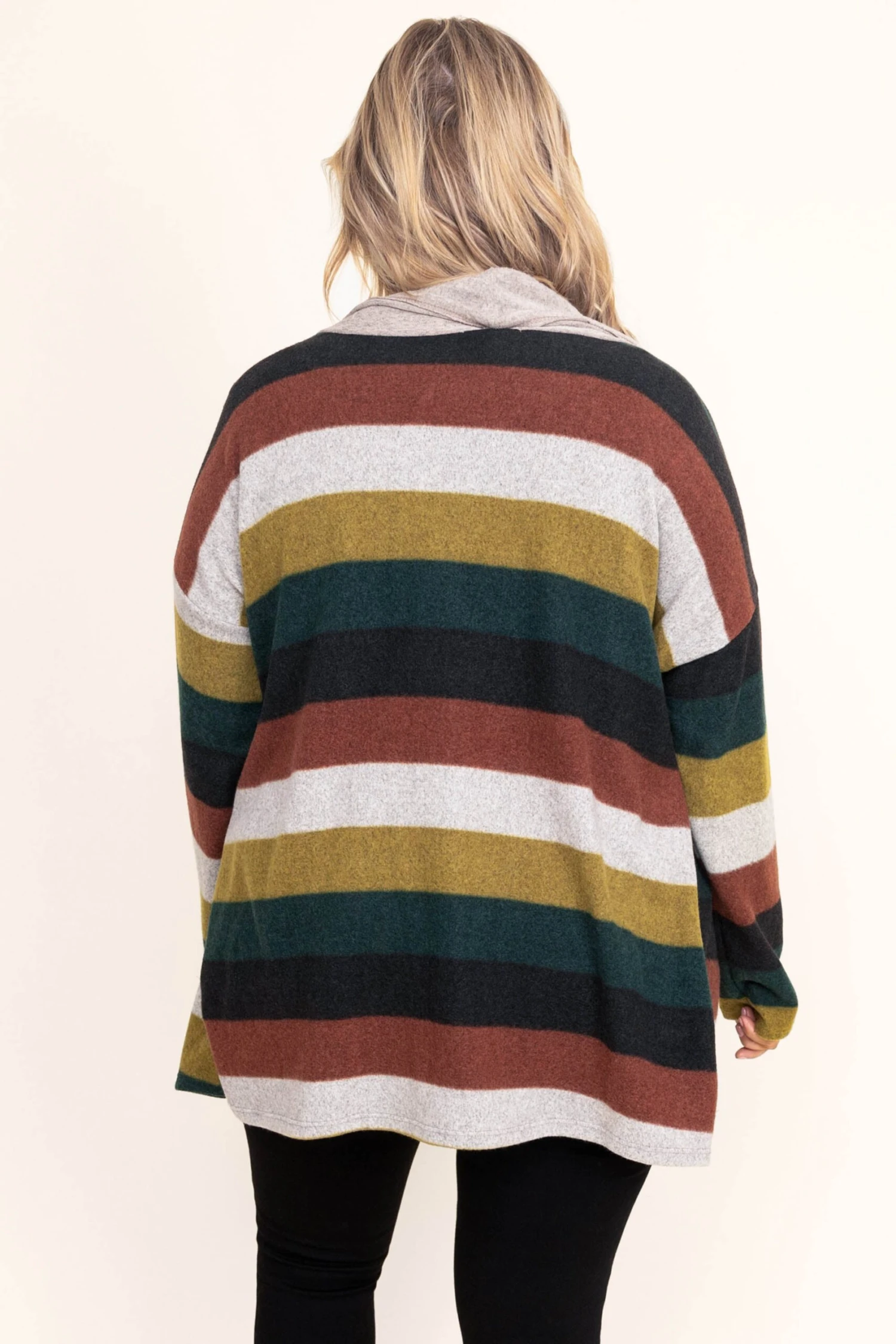 Slowing Down Cardigan, Olive 7 Slowing Down Cardigan, Olive - Image 5