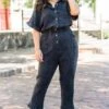 Slowly Drifting Jumpsuit, Black 1 Slowly Drifting Jumpsuit, Black -Chic Soul Store SlowlyDriftingJumpsuit Black 6