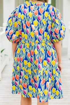 Smiles On Repeat Dress, Blue 14 Smiles On Repeat Dress, Blue -Chic Soul Store SmilesOnRepeatDress Blue