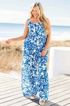 So Much To See And Do Pant, Blue -Chic Soul Store SoMuchToSeeAndDoTop Blue 5 a4a14c24 dde9 4588 93f3 d4afbbd09ba8