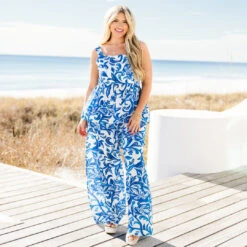 So Much To See And Do Pant, Blue -Chic Soul Store SoMuchToSeeAndDoTop Blue 8 e9457342 01f2 4ed7 a7a5 a424d2c81bbb