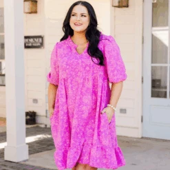 Soft And Sound Dress, Pink -Chic Soul Store SoftAndSoundDress 2024 04 24T18 48 22.651Z