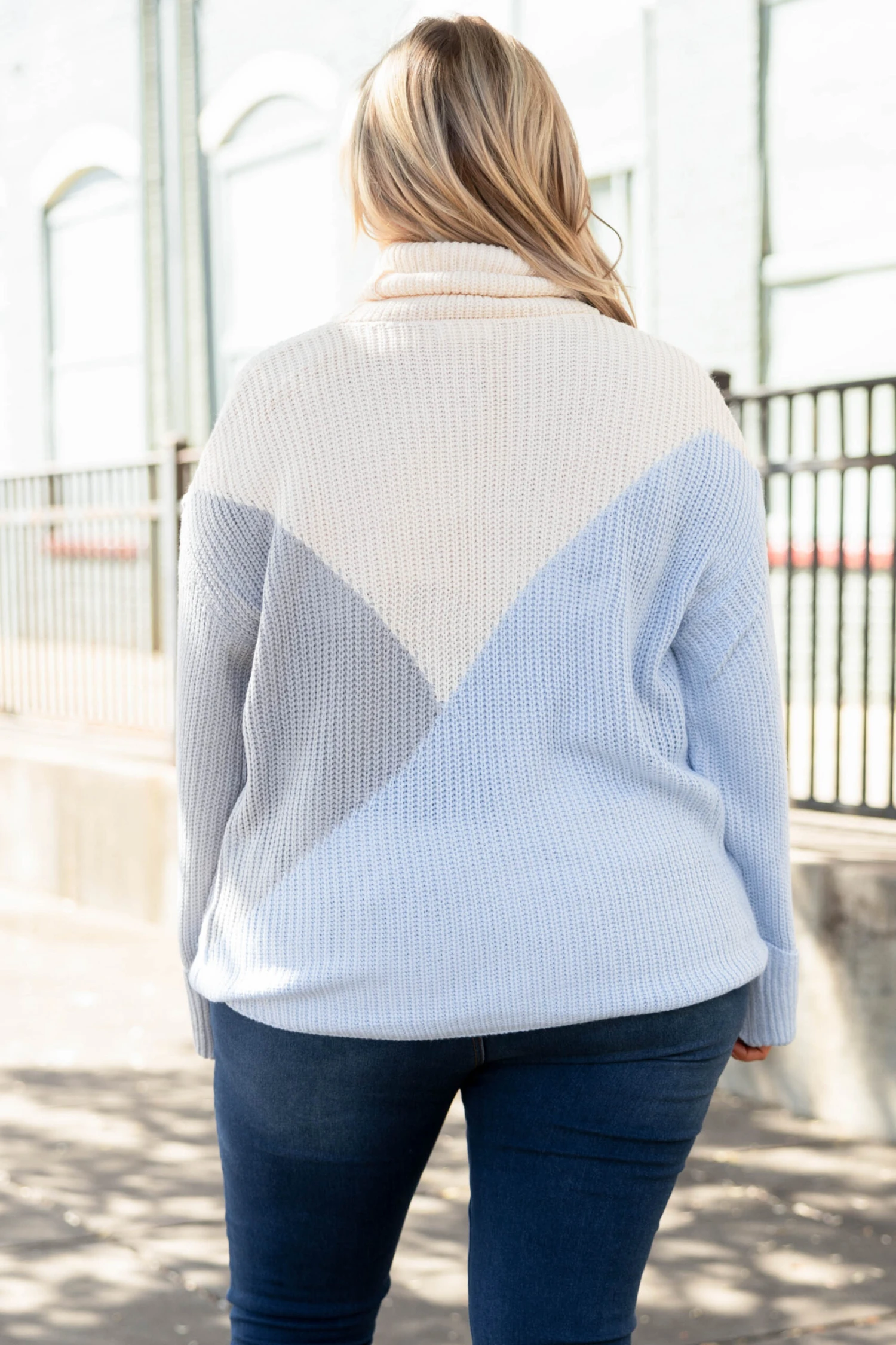 Solving Problems Sweater, Blue Multi 7 Solving Problems Sweater, Blue Multi - Image 5