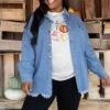 Somebody Else Jacket, Denim -Chic Soul Store SomebodyElseJacket Denim 7147