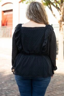 Somebody Like You Top, Black 12 Somebody Like You Top, Black -Chic Soul Store SomebodyLikeYouTop Black 9431