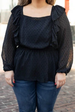 Somebody Like You Top, Black 11 Somebody Like You Top, Black -Chic Soul Store SomebodyLikeYouTop Black 9432