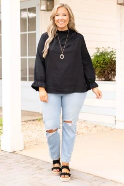 Someone Sweet Top, Black 10 Someone Sweet Top, Black -Chic Soul Store SomeoneSweetTop Black 9883