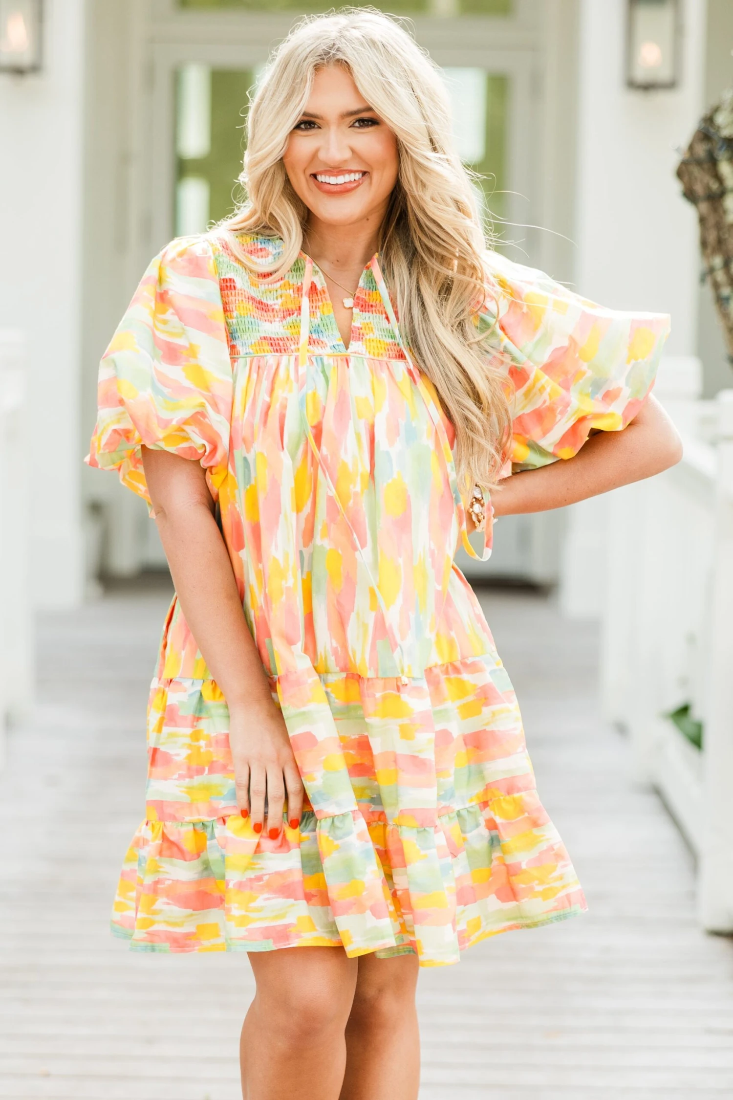 Something Good Dress, Watercolor 3 Something Good Dress, Watercolor