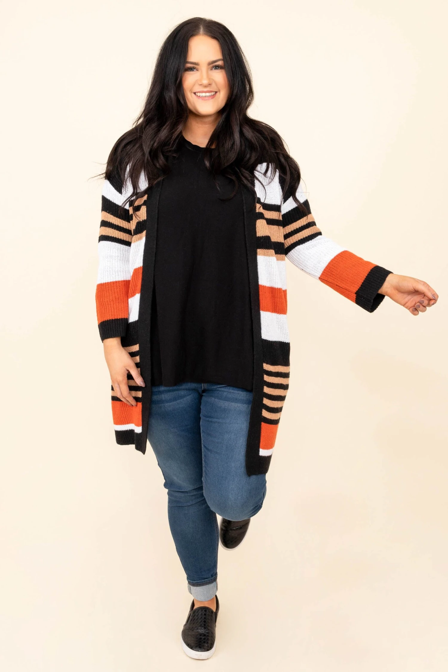 Somewhere Together Cardigan, Black 5 Somewhere Together Cardigan, Black - Image 3