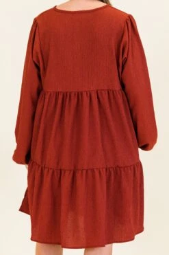 Song Of The Leaves Dress, Cinnamon 15 Song Of The Leaves Dress, Cinnamon -Chic Soul Store SongOfTheLeavesDress Cinnamon 2