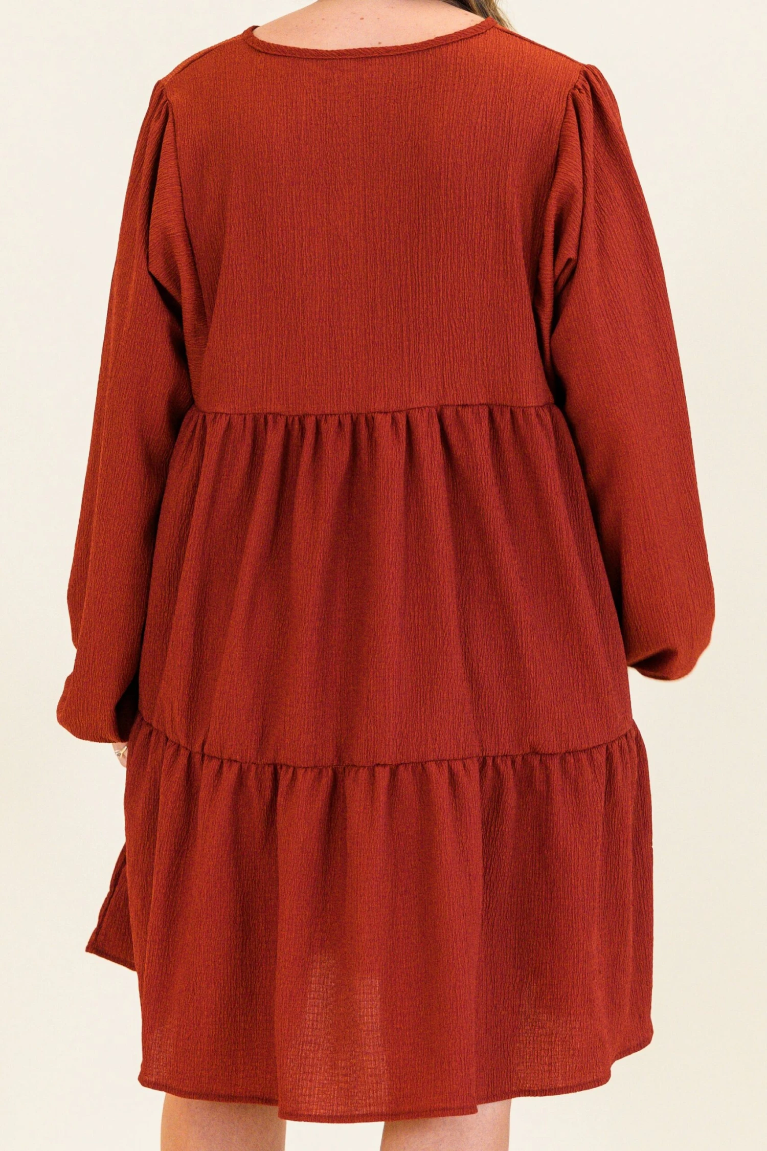 Song Of The Leaves Dress, Cinnamon 9 Song Of The Leaves Dress, Cinnamon - Image 7