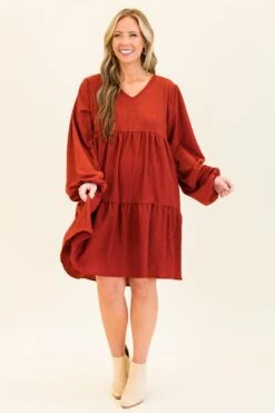 Song Of The Leaves Dress, Cinnamon 11 Song Of The Leaves Dress, Cinnamon -Chic Soul Store SongOfTheLeavesDress Cinnamon 6