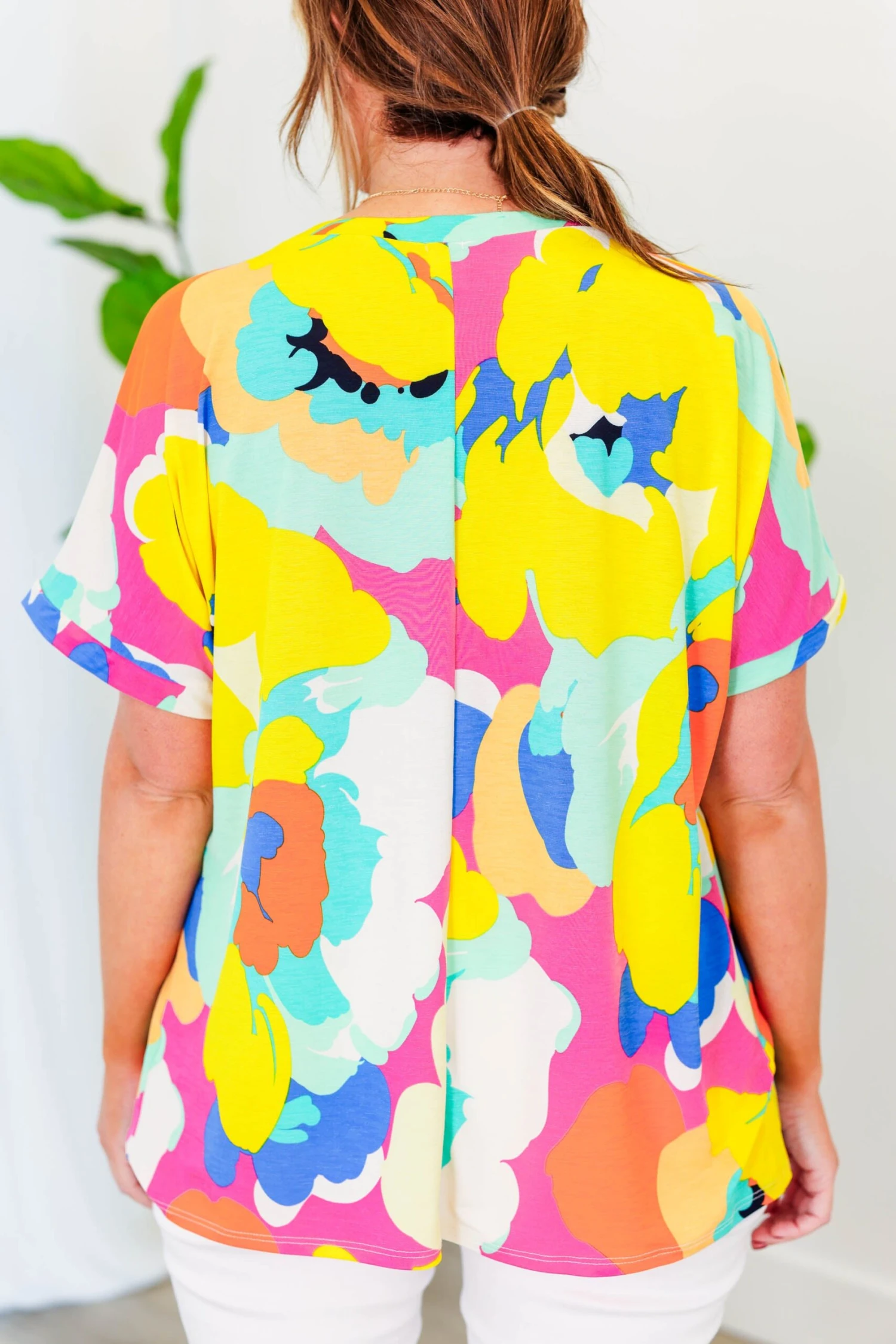 South Of The Sea Top, Yellow-Mint 8 South Of The Sea Top, Yellow-Mint - Image 6