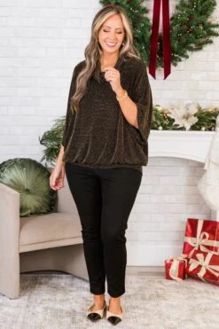 Sparkle For Me Top, Black -Chic Soul Store SparkleForMeTop Black 7