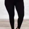 Spending Time With You Leggings, Black -Chic Soul Store SpendingTimeWithYouLeggings Black 9926