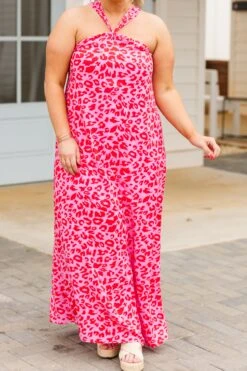 Spice Girl Dress, Hot Pink -Chic Soul Store SpiceGirlDress HotPink 2