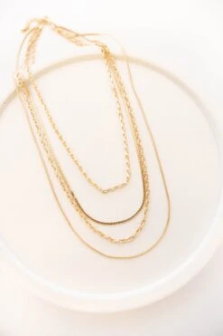 Spoil Me Necklace, Gold