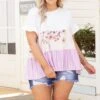 Spotlight Me Top, Lilac 1 Spotlight Me Top, Lilac -Chic Soul Store SpotlightMeTop Lilac 1053