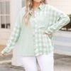 Spring Garden Top, Sage -Chic Soul Store SpringGardenTop Sage 9228