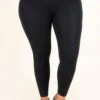 Squat Until You Drop Leggings, Black -Chic Soul Store SquatUntilYouDropLeggings Black 2