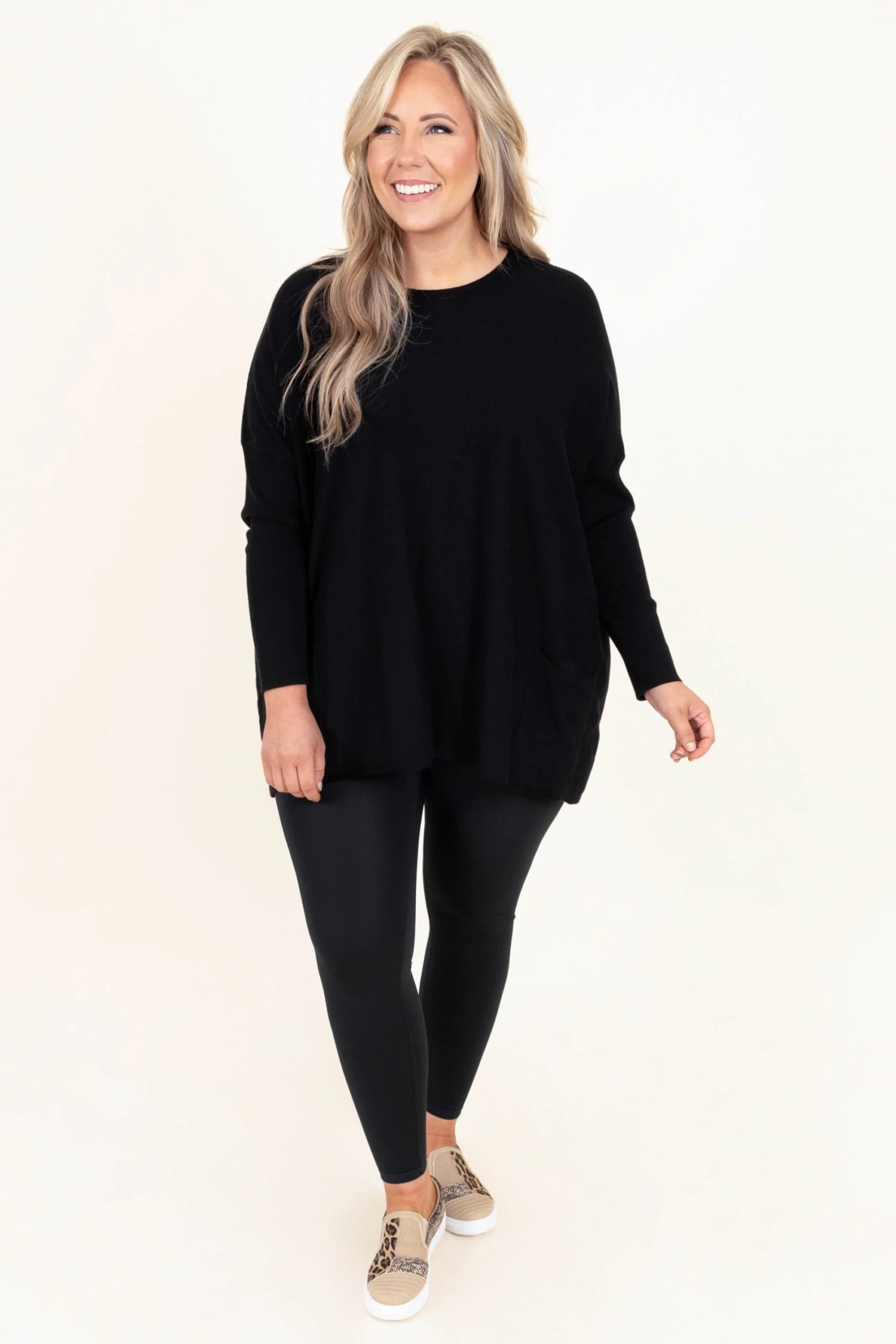 Squat Until You Drop Leggings, Black 6 Squat Until You Drop Leggings, Black - Image 4