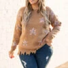 Starlight Swooning Sweater, Camel 2 Starlight Swooning Sweater, Camel -Chic Soul Store StarlightSwooningSweater Camel 4