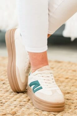 Stars In My Heart Sneakers, Beige