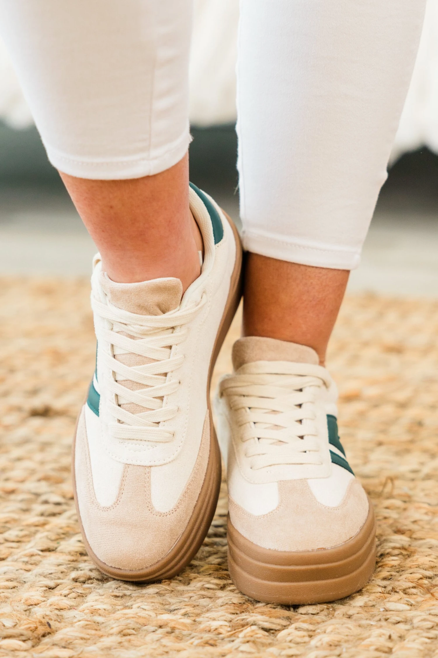 Stars In My Heart Sneakers, Beige 4 Stars In My Heart Sneakers, Beige - Image 2