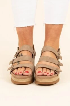 Step In Time Wedges, Taupe 11 Step In Time Wedges, Taupe -Chic Soul Store StepInTimeWedges Taupe 9950