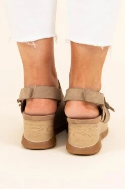 Step In Time Wedges, Taupe 12 Step In Time Wedges, Taupe -Chic Soul Store StepInTimeWedges Taupe 9952