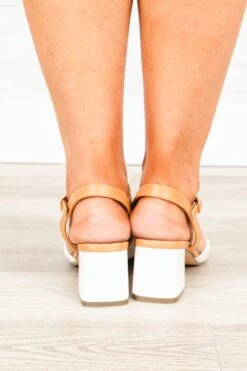 Steps Away Heels, Camel Combo 12 Steps Away Heels, Camel Combo -Chic Soul Store StepsAwayHeels CamelCombo 5