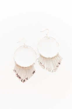 Sticks And Stones Earrings, Silver 8 Sticks And Stones Earrings, Silver -Chic Soul Store SticksAndStonesEarrings Silver 8995