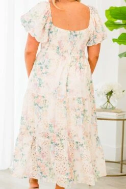 Still On For Brunch Dress, Cream Multi 15 Still On For Brunch Dress, Cream Multi -Chic Soul Store StillOnForBrunchDress Cream 3